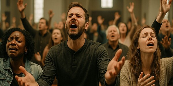 Christ the Good Shepherd watching over His flock