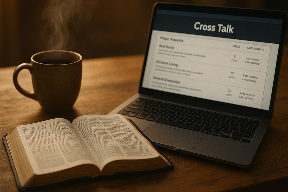 Notes on a message board