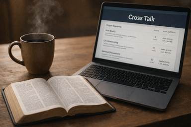 Notes on a message board